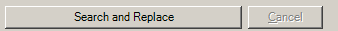 Кнопка «Search and Replace»